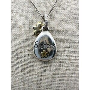 BRIGHTON Sisters Inseparable Pendant Necklace 18”